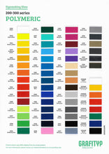 Lade das Bild in den Galerie-Viewer, Grafiprint 200 - 300 Serie Polymeric, 75µ Farbfolie 1220mm - Rolle, 75µ