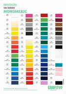 100 Serie Monomeric Farbfolie glossy + matt
